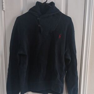 Polo by Ralph Lauren 2 Button Shawl Collar Sweatshirt
